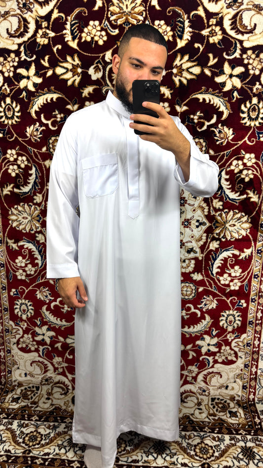 QAMIS ZAYN - BLANC